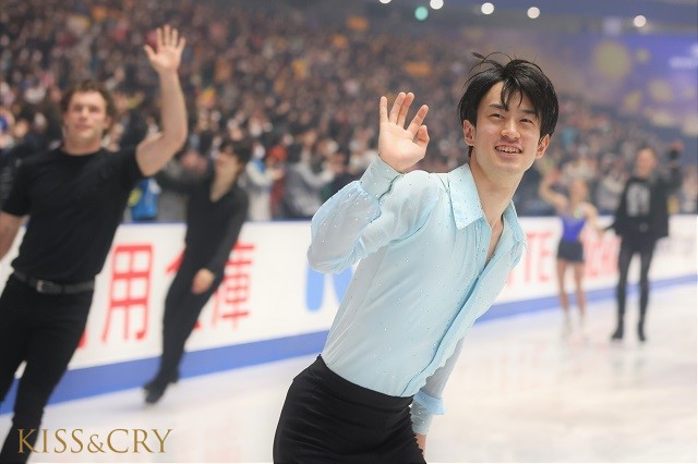 宇野昌磨が「NHK杯2021」で優勝「もっともっと、もっと上を目指して走り続けたい」。山本草太、三浦佳生も健闘！